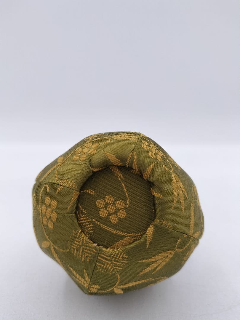 c363 【新品・未使用】茶入 大名物 漢作唐物 福原茄子 龍喜窯 木箱 茶道具