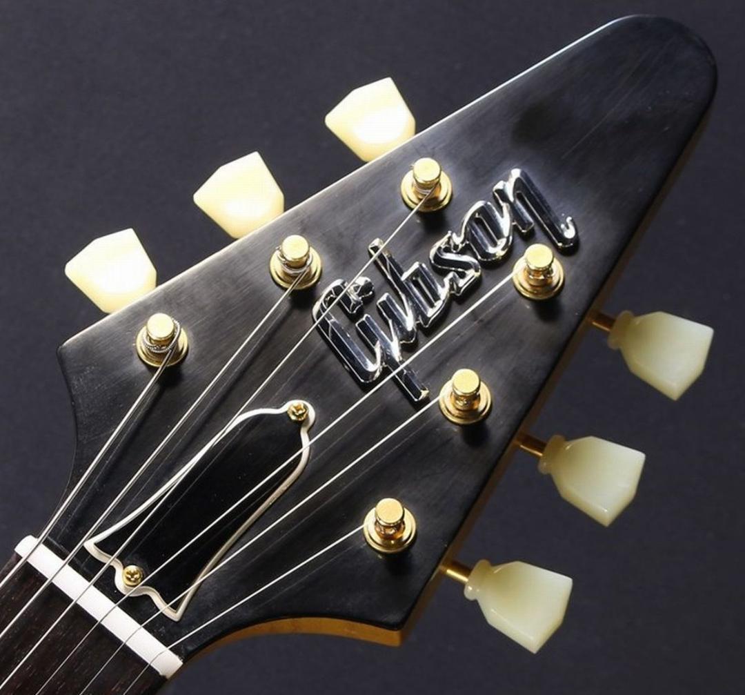 Gibson レイズドロゴ レプリカ 1958 Korina Flying V