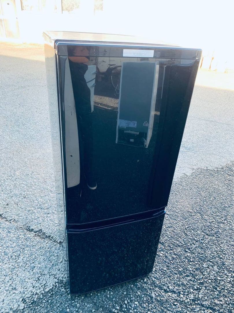 ①✅三菱ノンフロン冷凍冷蔵庫✅送料設置無料 ✅MR-P15A-B✅