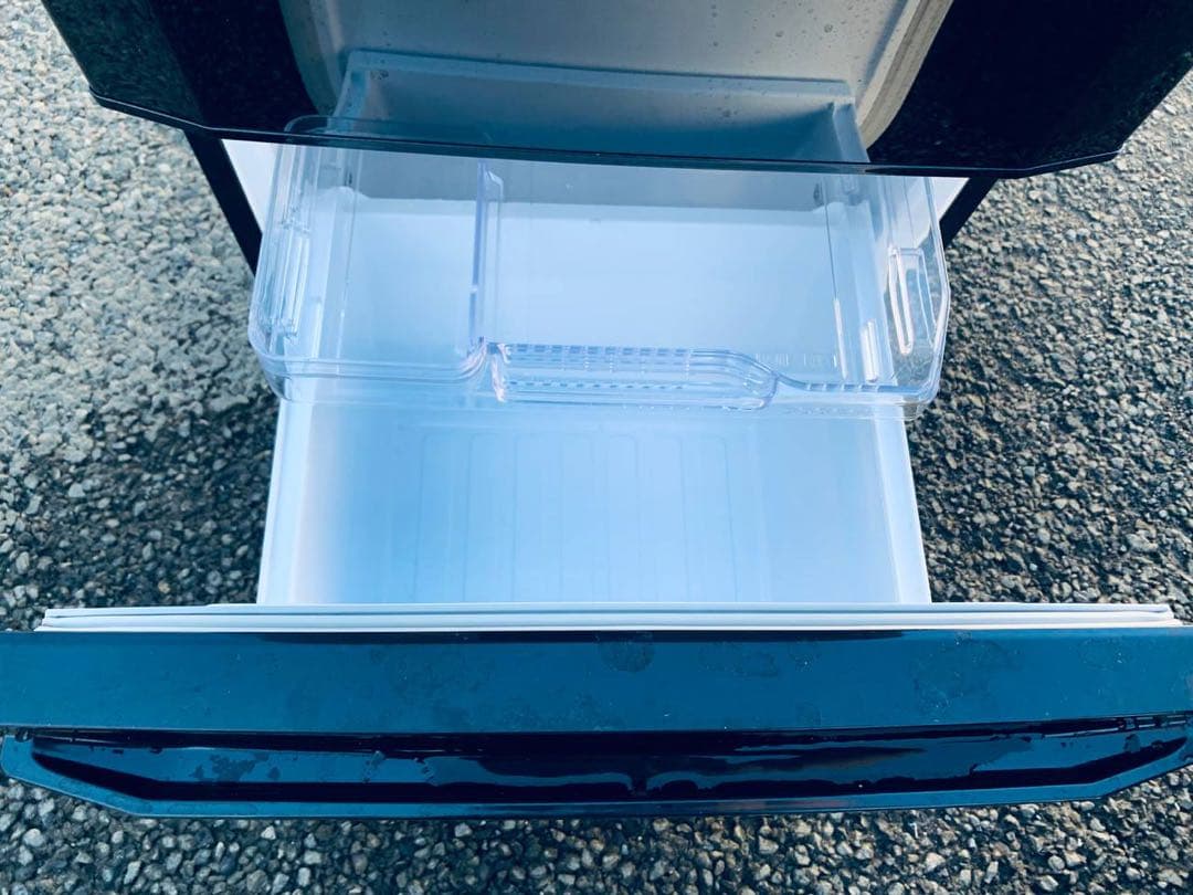 ①✅三菱ノンフロン冷凍冷蔵庫✅送料設置無料 ✅MR-P15A-B✅