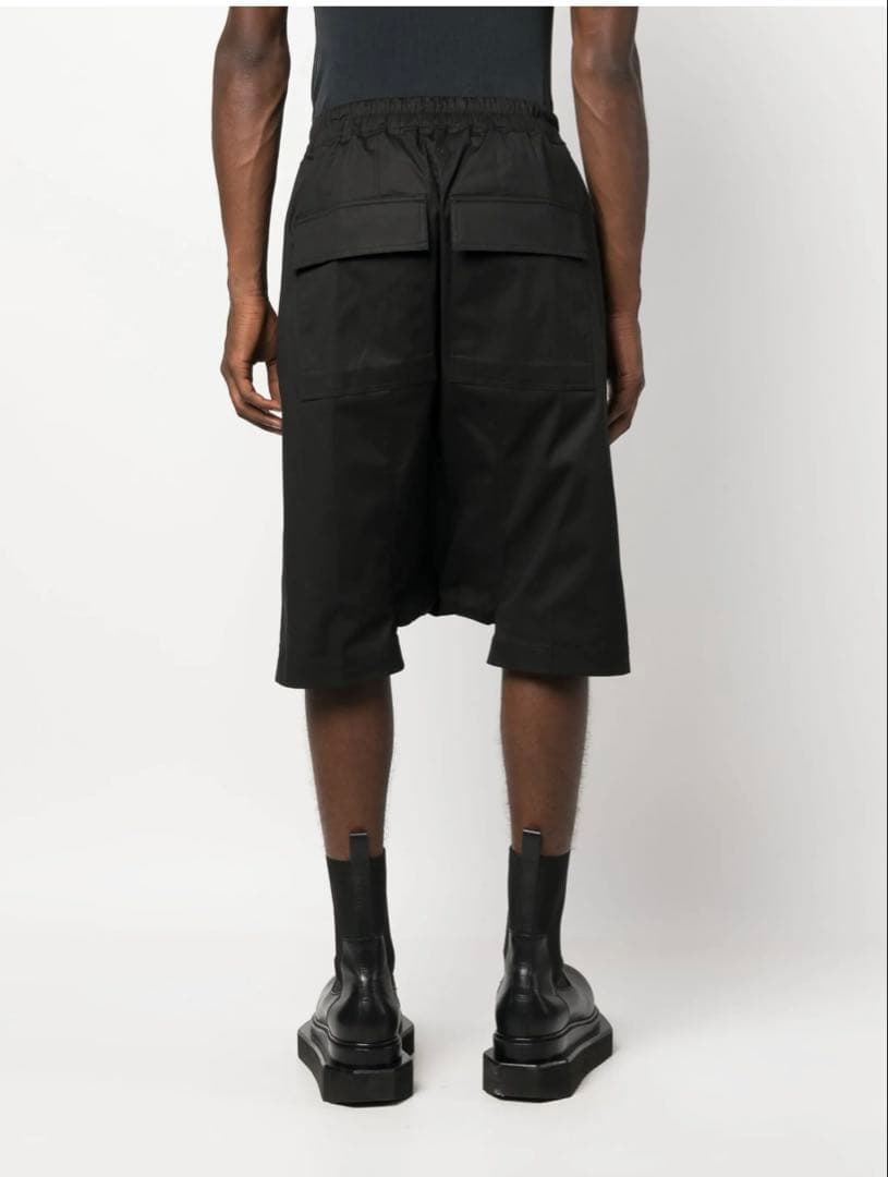 【美品】RickOwens ドローストリング　サルエルショーツ　pods