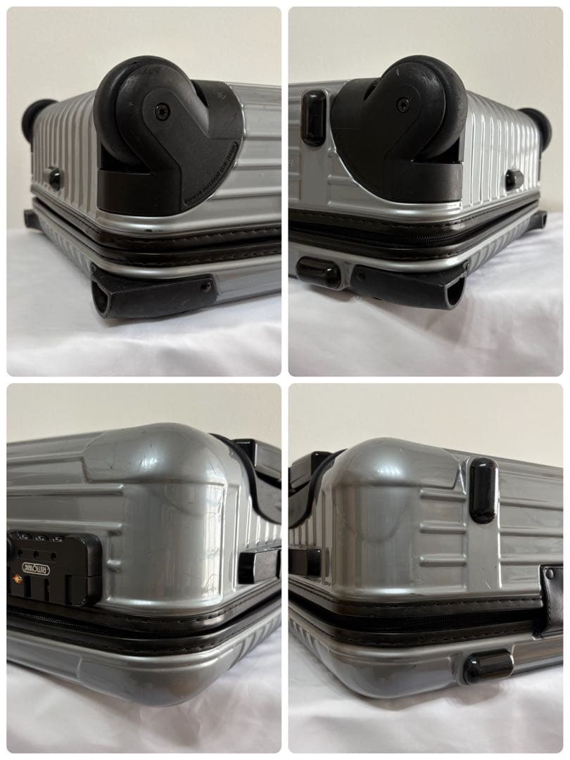 RIMOWA SALSA 2輪キャリーケース 35L/856.52 シルバー