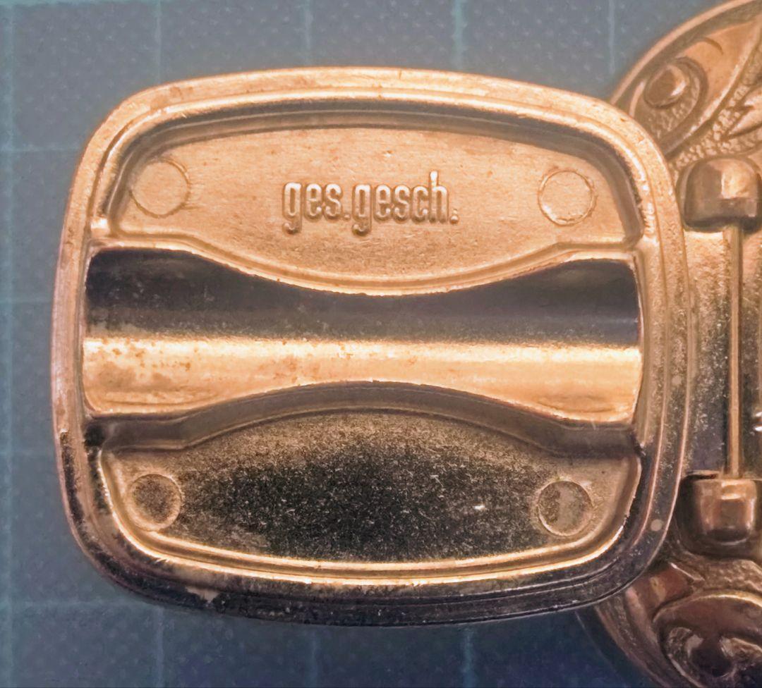90年代　Ges Gesch ポケット灰皿 スイス　Grindelwald