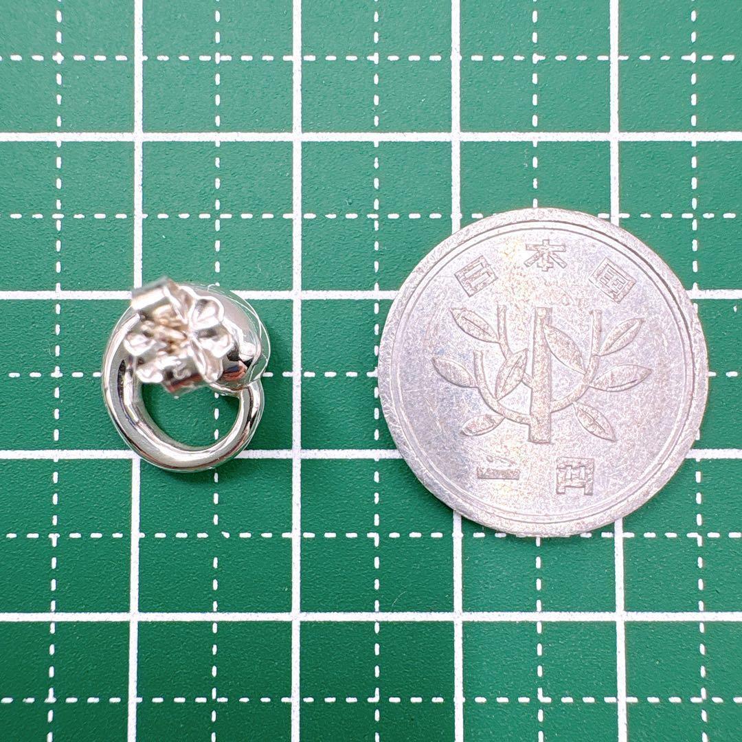 極美品 ティファニー エターナルサークル ピアス キャッチ社外品 シルバー925