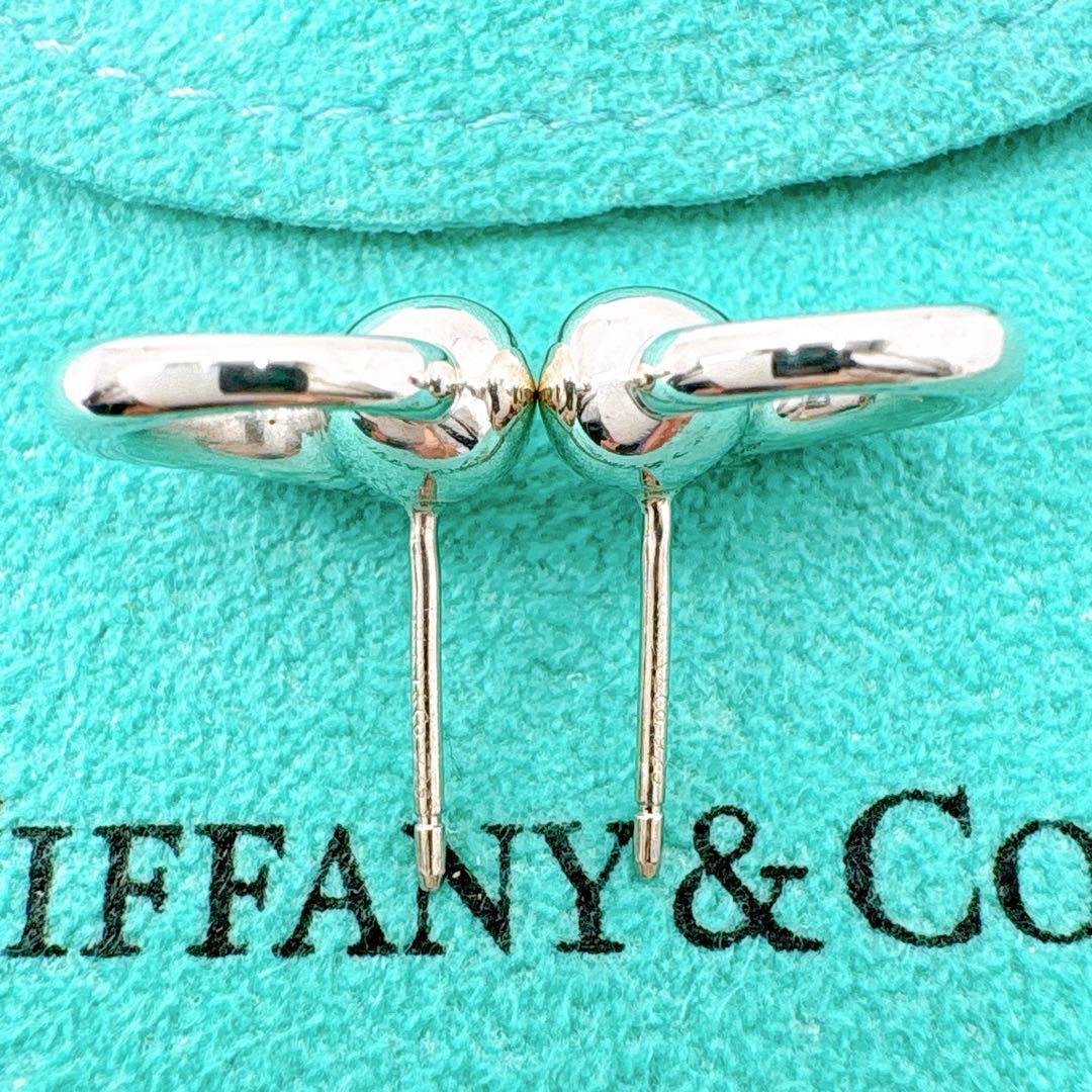 極美品 ティファニー エターナルサークル ピアス キャッチ社外品 シルバー925