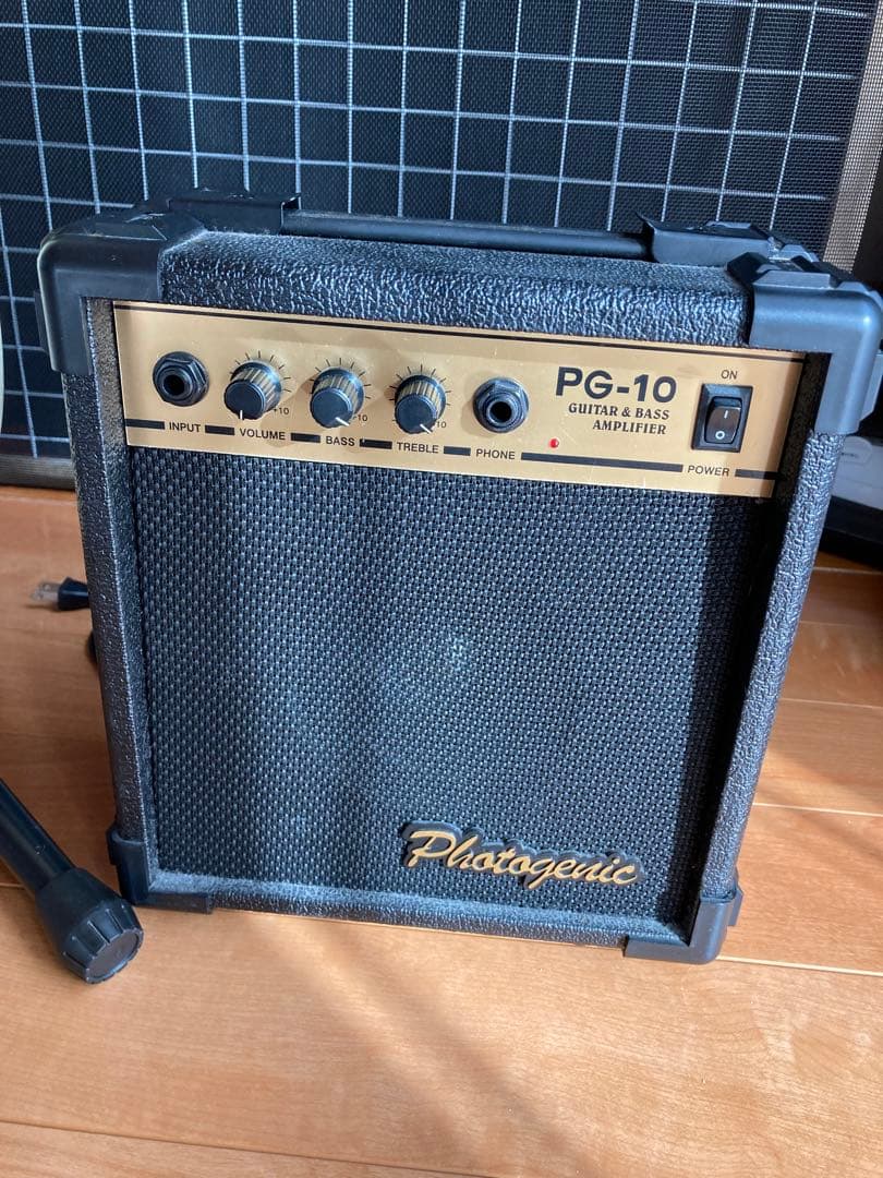 SELDER エレキベース ホワイト ギターケース・アンプ付き