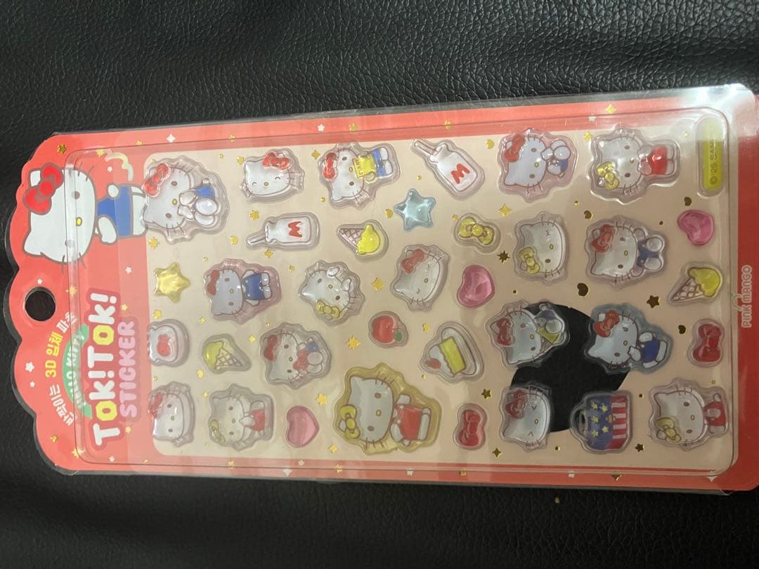 ミッフィー　ボンドロシール　、サンリオ ボンボンドロップシール各 4種類セット