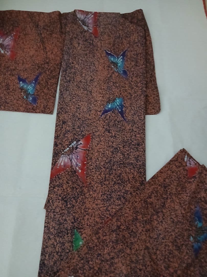 竹仙ろうけつ染浴衣⭐新品未使用