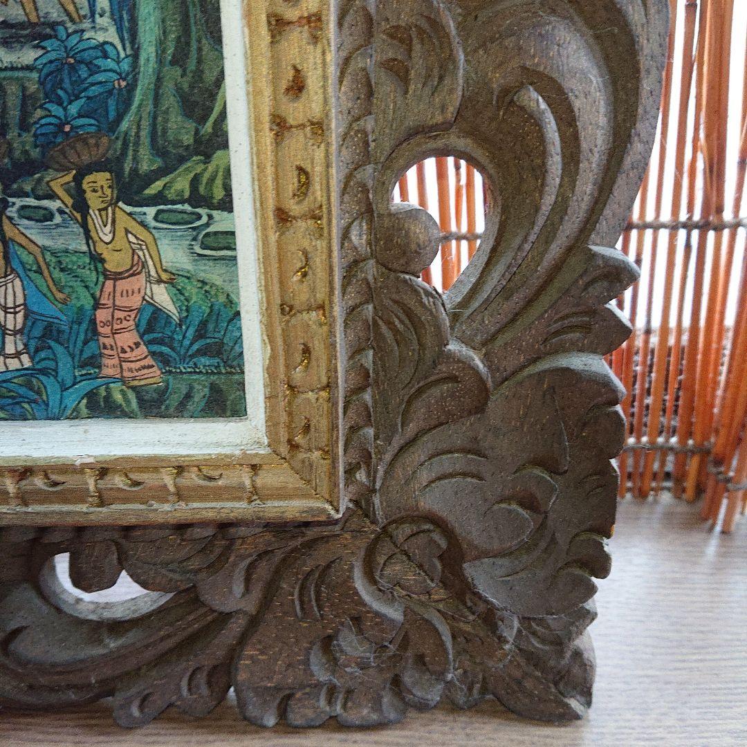 BALI 絵画 バリ アート アジアン雑貨