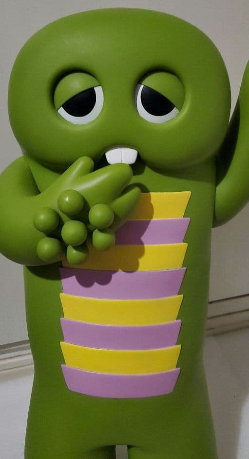 でっかい　ガチャピン　限定　シリアルナンバー付き