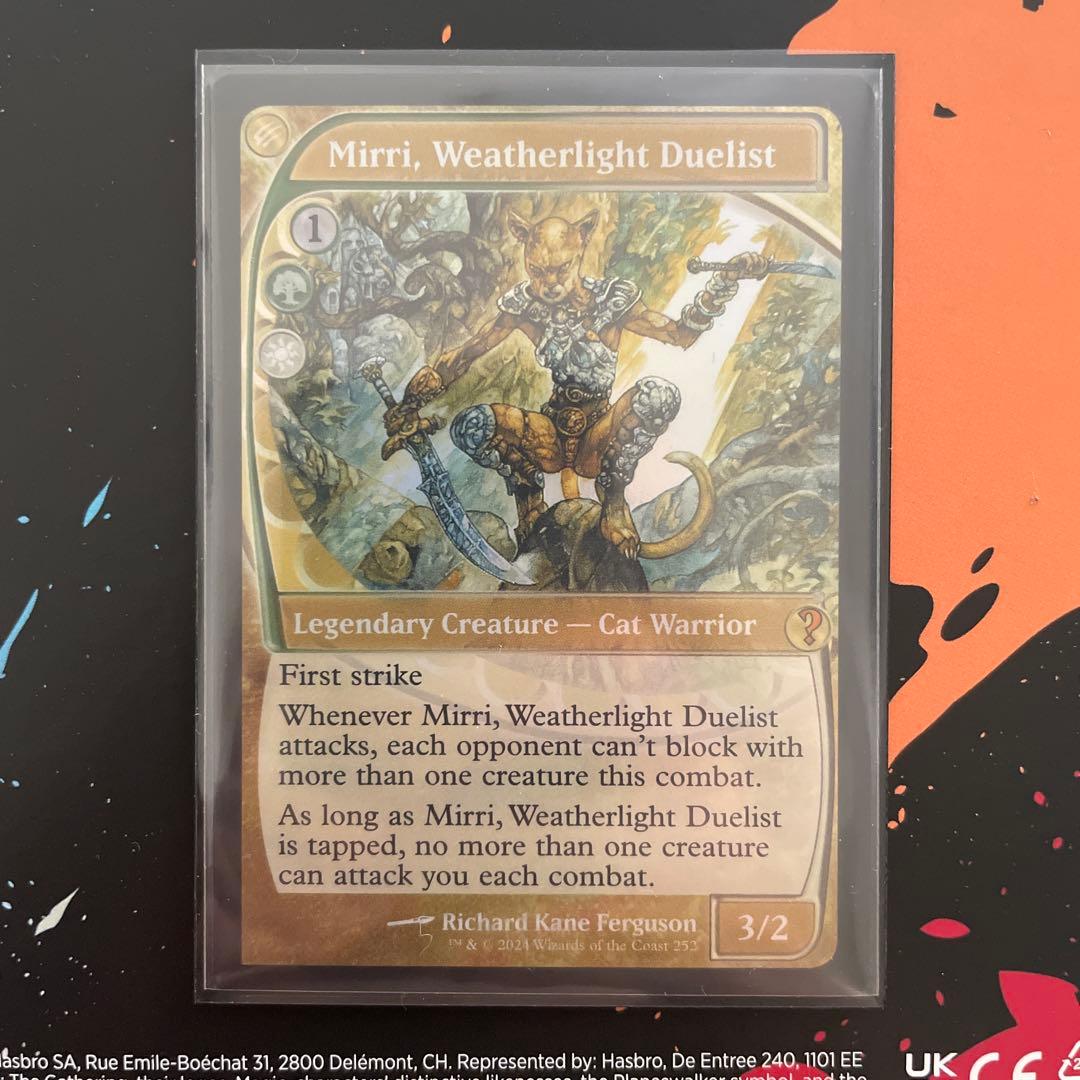 【フォイル】 Mirri, Weatherlight Duelist
