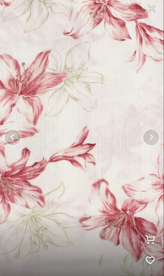 Dita 夏の乙女百合　浴衣　３点セット＋かみかざり