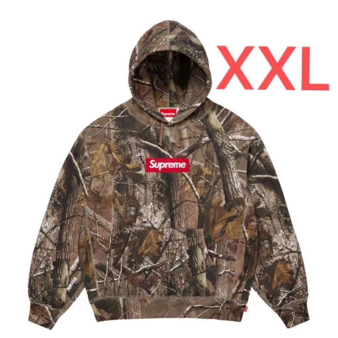 ド*ん様 supreme box logo hooded sweatshirt