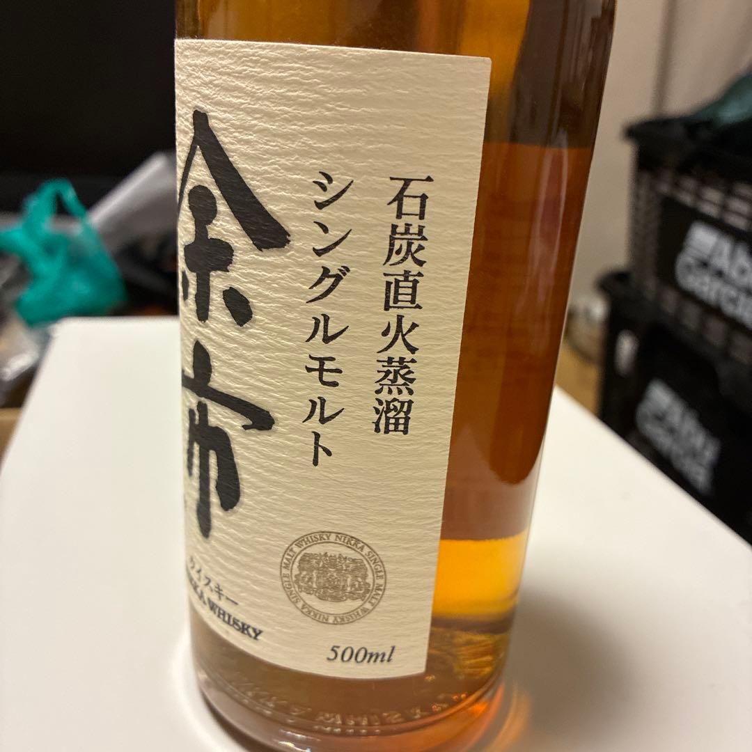 ニッカ　NIKKA WHISKY 余市　シングルモルト　ノンエイジ　500ml