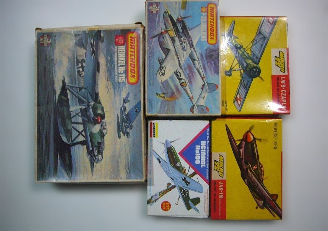 超レア絶版品　ポーランド制　リンドバーグ　マッチボックス計５個セット