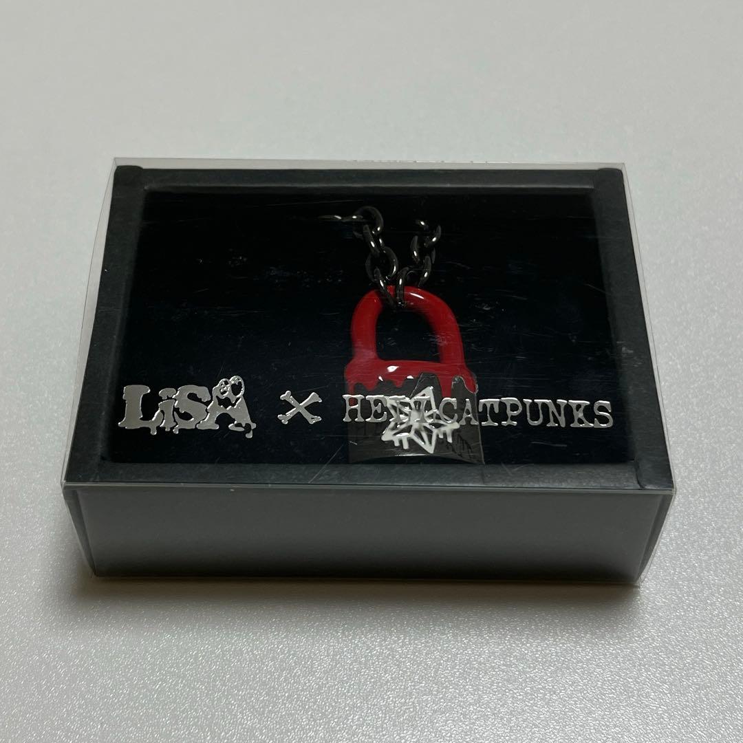【未使用】LiSA × HELLCATPUNKS 南京錠ネックレス