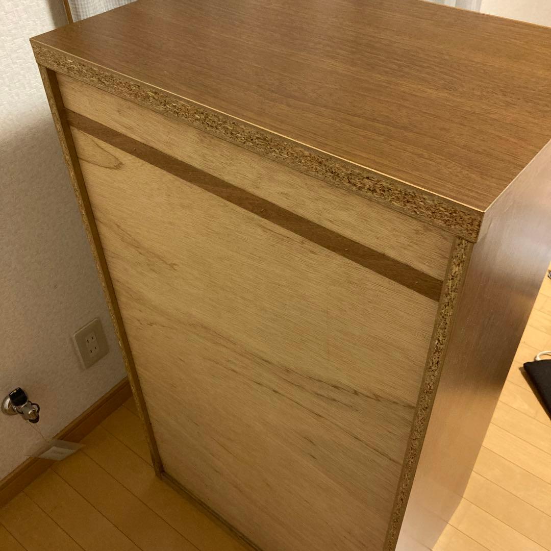 最終値下げ　木製 収納チェスト 6引き出し 約102センチ