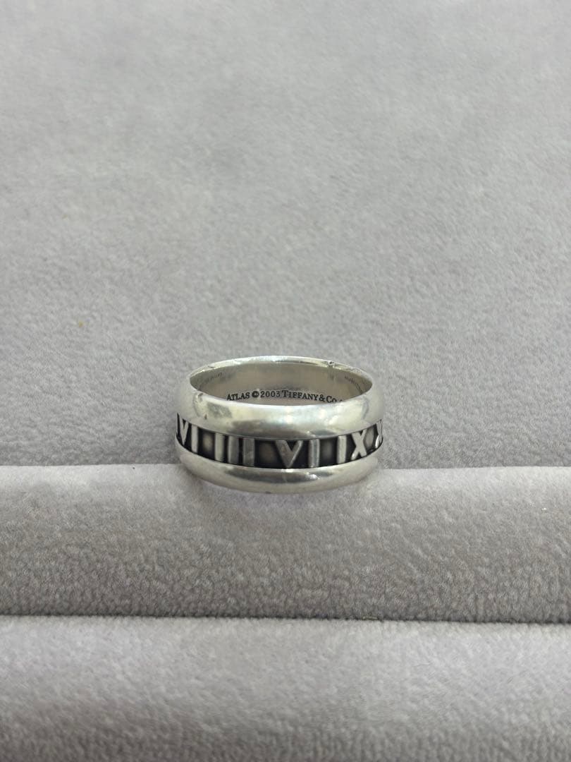 Tiffany & Co. Atlas Ring 925シルバー