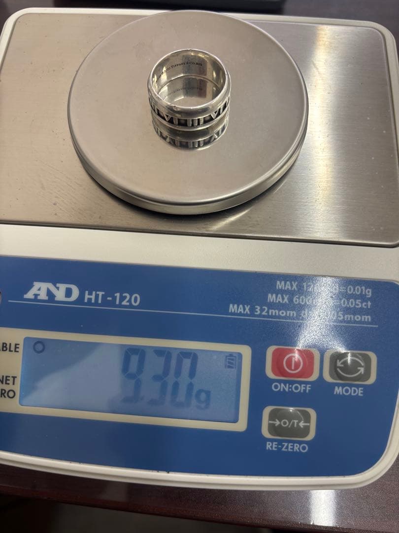 Tiffany & Co. Atlas Ring 925シルバー