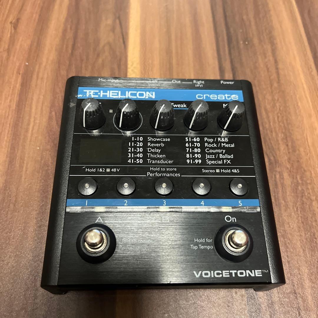 配信機器・PA機器・レコーディング機器 T-HELICON Voicetone Create