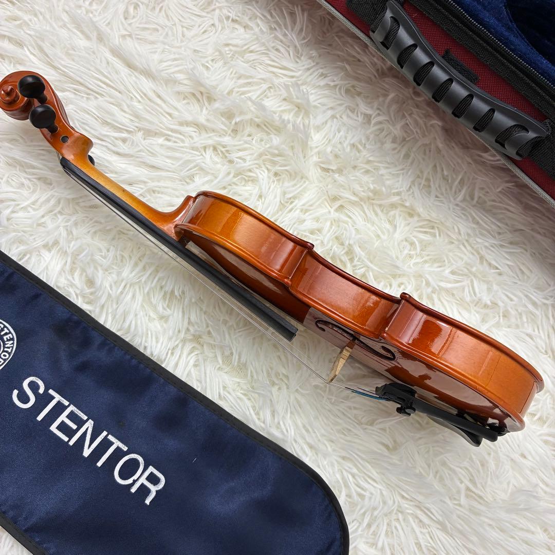良品 STENTOR SV-180 ステンター 1/10バイオリン ケース付
