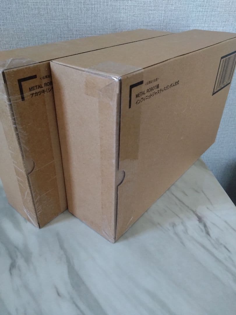 L ROBOT魂 アカツキ & インフィニット弐式