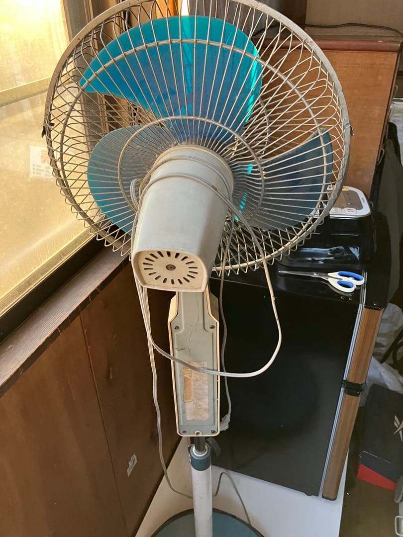 清*水様 National 扇風機 ダイヤル式 昭和レトロ