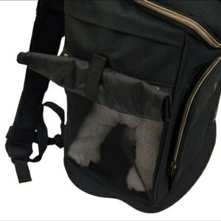 【新品】ペティオ　Porta　ドッグリュックキャリー　ブラック　W25572