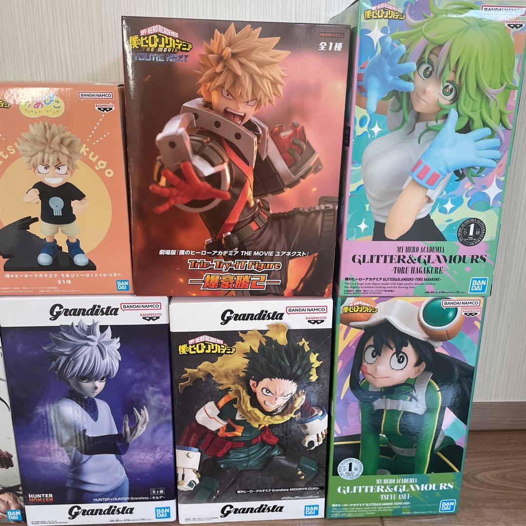 最新プライズフィギュア　美少女フィギュア　ヒロアカ　まとめて10点