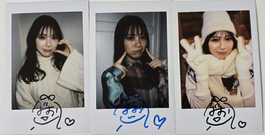 石川澪 サイン入り チェキセット