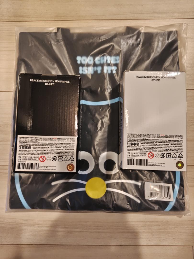 PEACEMINUSONEXMONAMHEE キーリング セット&トートバッグ