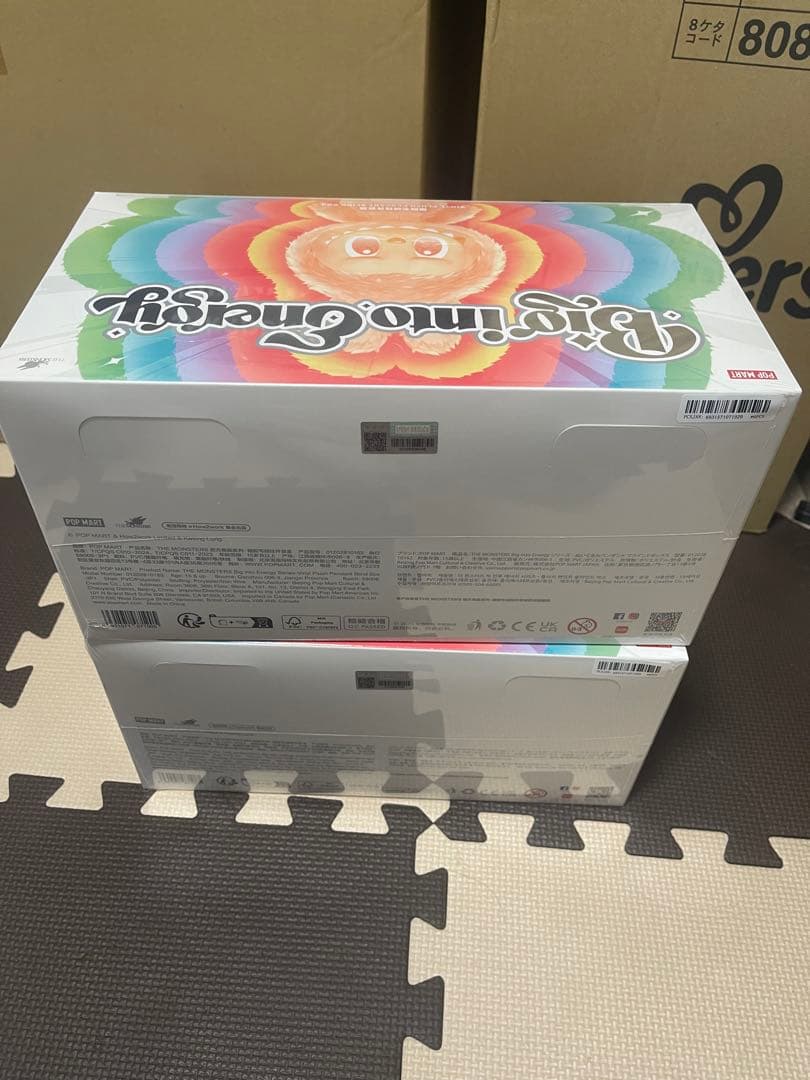 【正規品】Labubu Big into Energy 未開封アソート2ボックス