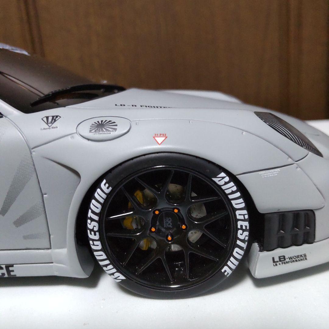 ポルシェ997 LBワークス 1/18 GTスピリット 京商