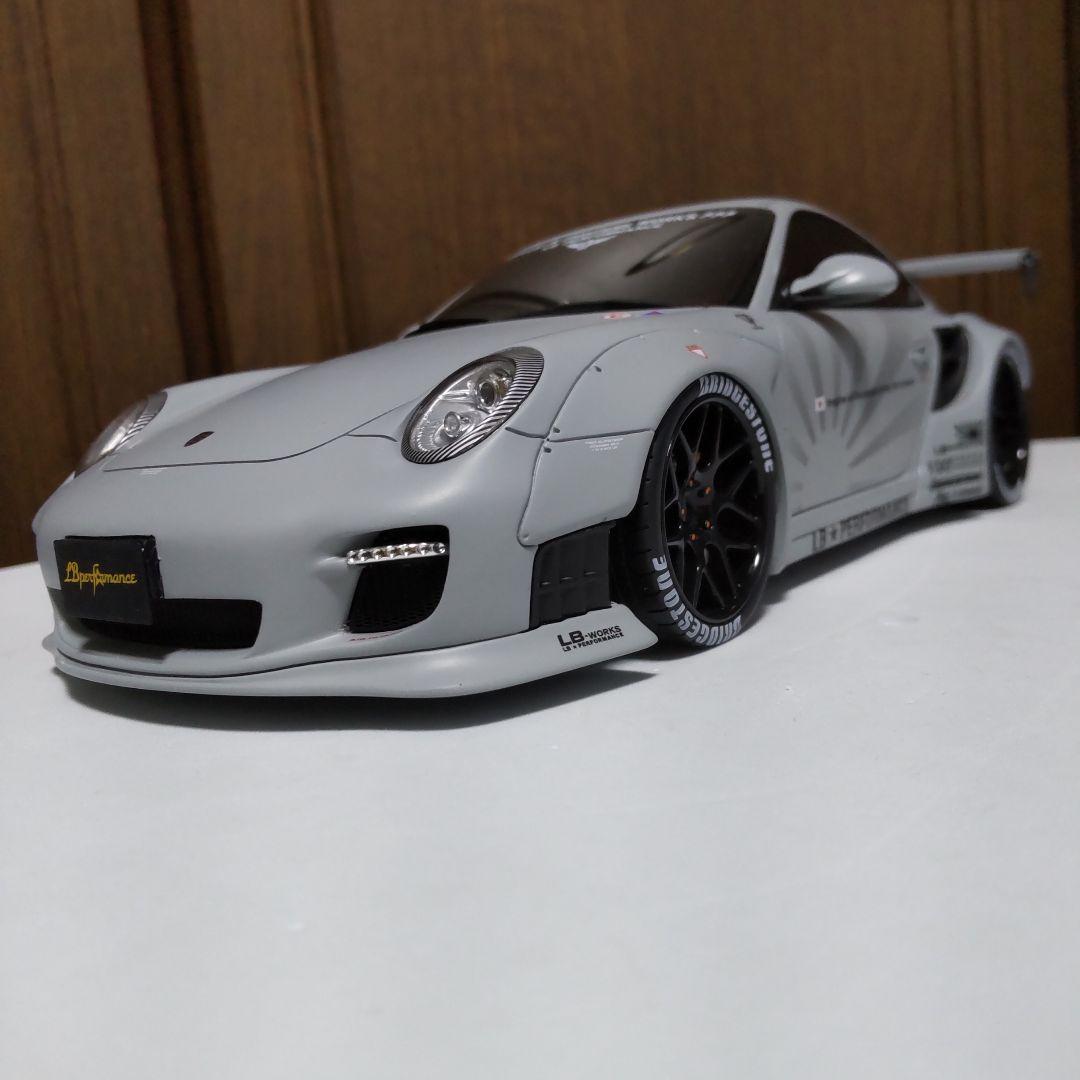 ポルシェ997 LBワークス 1/18 GTスピリット 京商