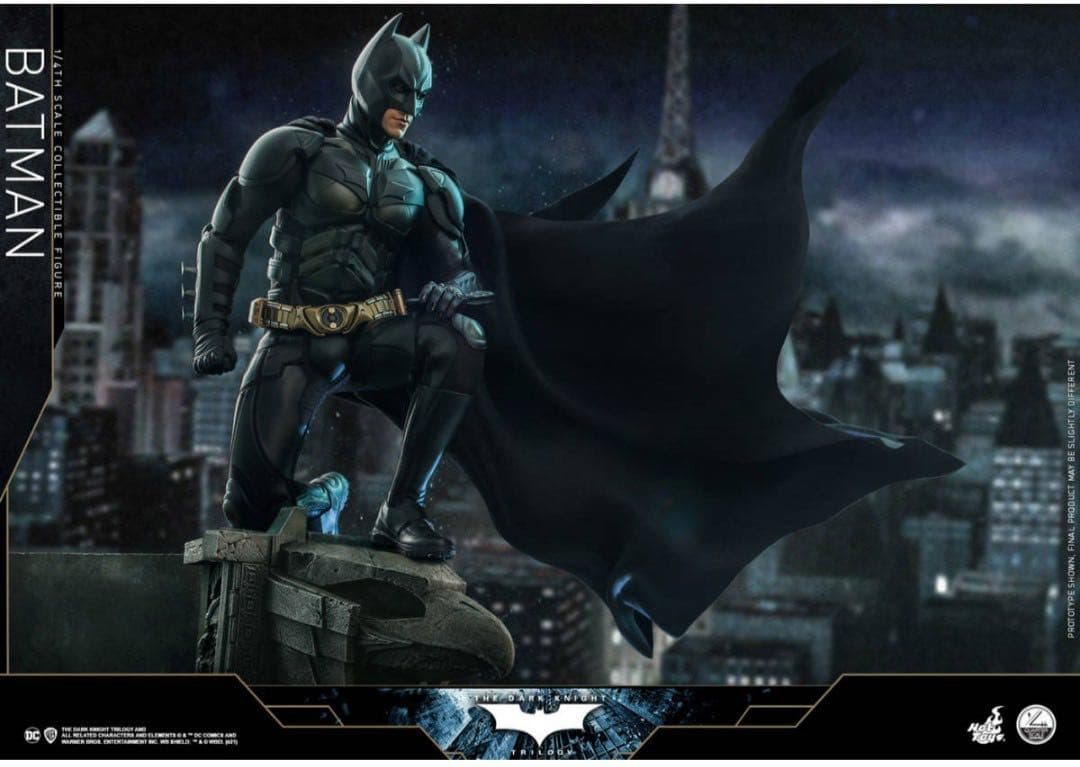 クオーター・スケール ダークナイト・トリロジー バットマン　ホットトイズ　通常版