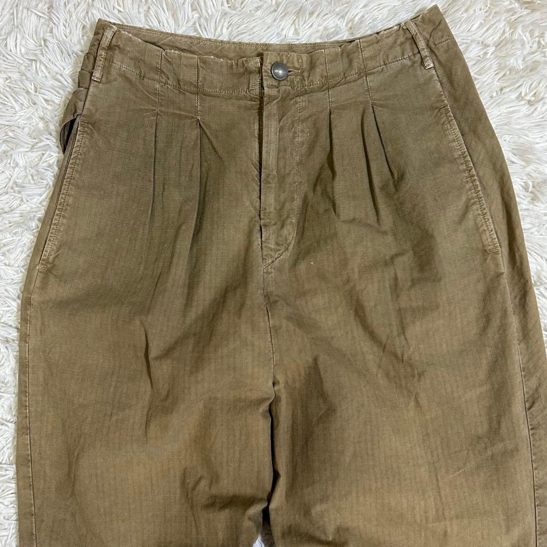 KAPITAL キャピタル ラップ風パンツ チノパン ベージュ