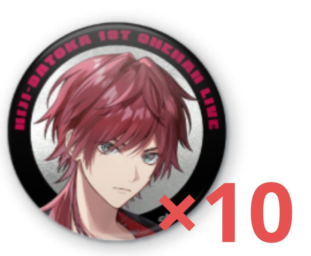 にじさんじ　2時だとか　ローレン・イロアス　缶バッジ