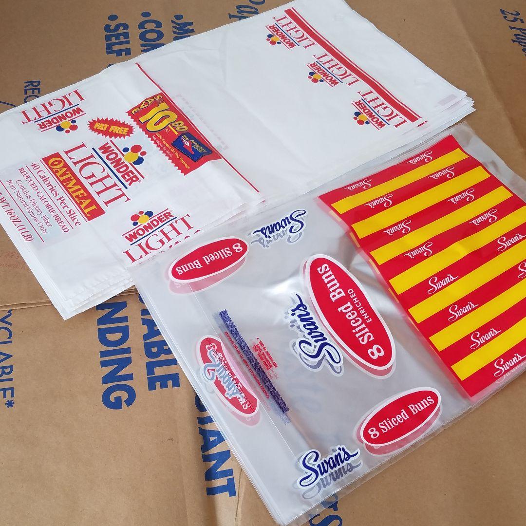 海外　パン　ビニール袋