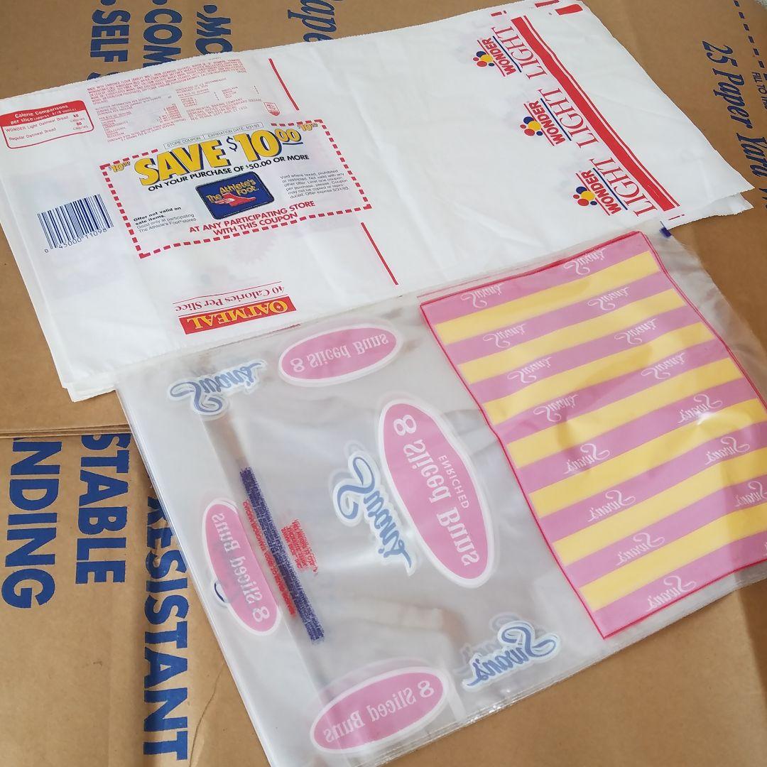 海外　パン　ビニール袋