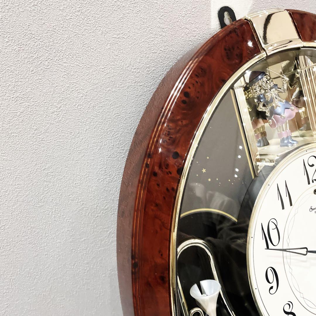 【希少品】リズム工業　スモールワールド　アレムDX からくり時計　4MH713