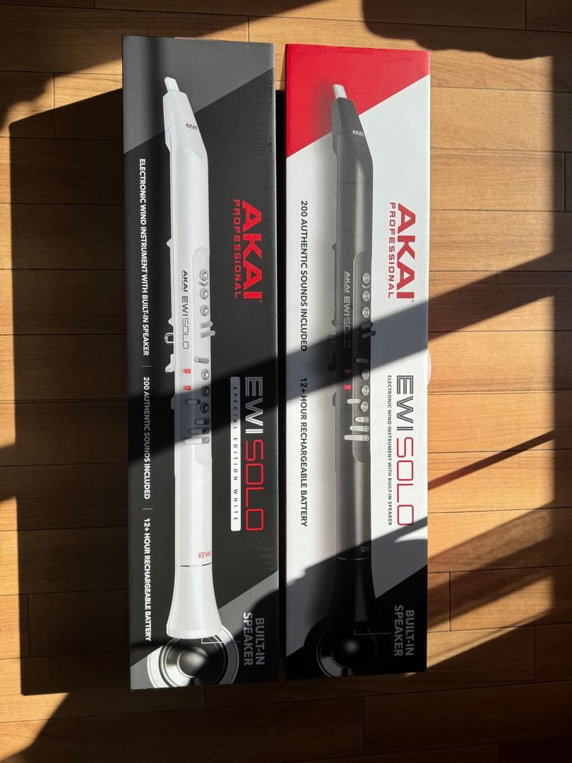 再入荷　新品未開封AKAI EWI solo ホワイト　保証書付き