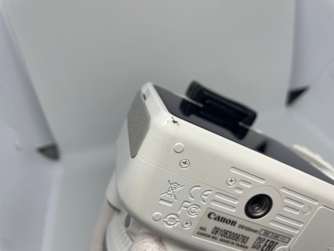 【中古】Canon EOS Kiss X7 白 レンズ3本セット