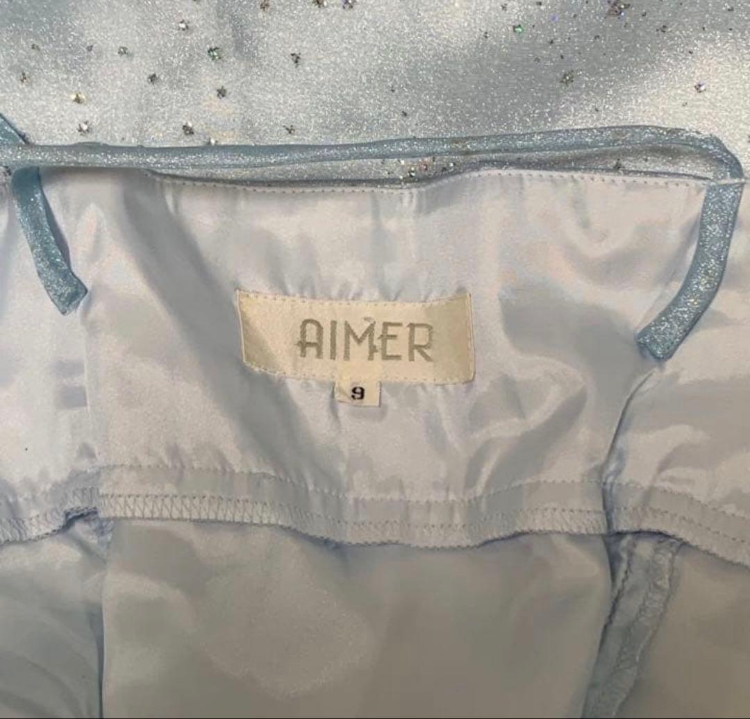 AIMER（エメ） 水色カラードレス 演奏会