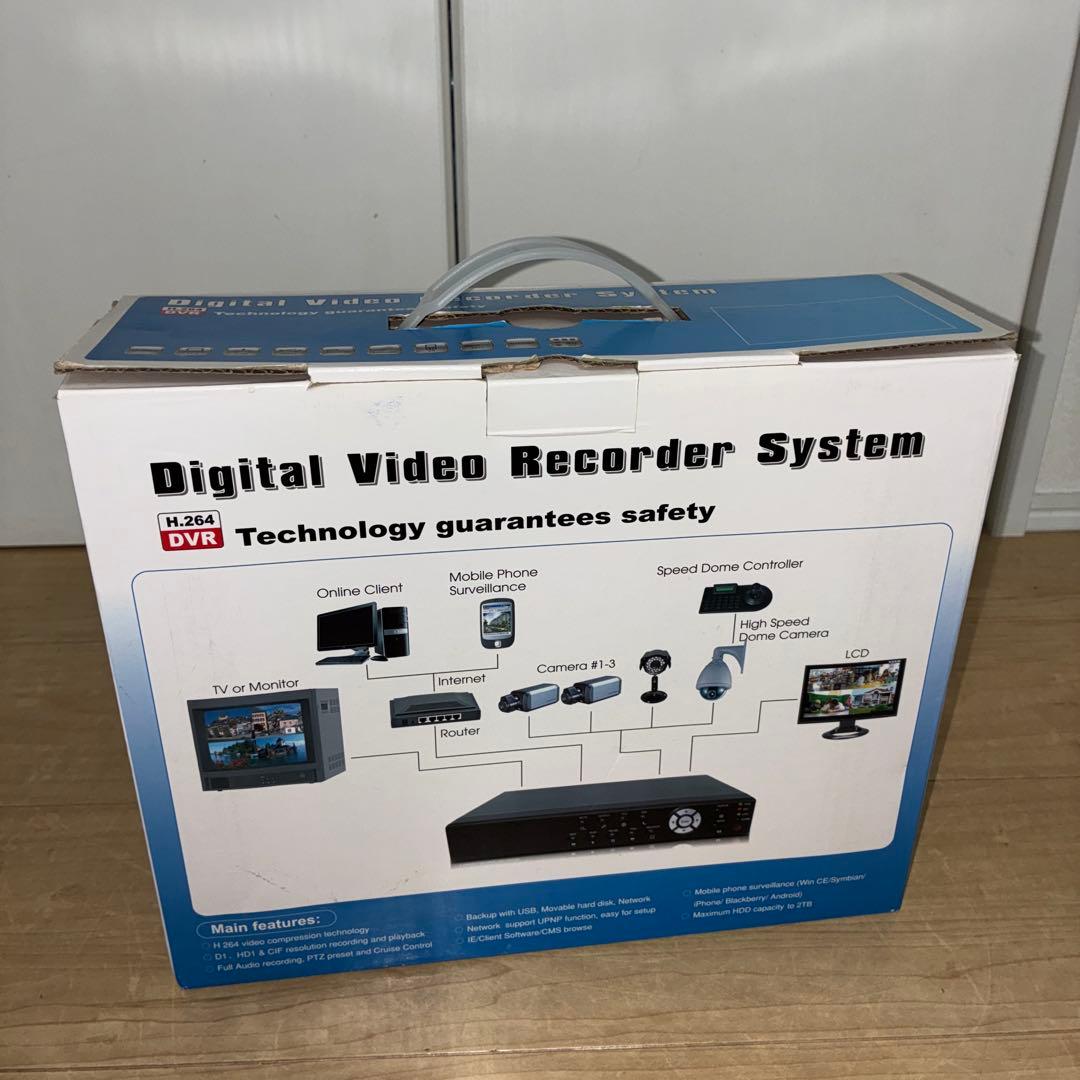 未使用　新品　H.264高機能監視用デジタルレコーダー DVR-YS04
