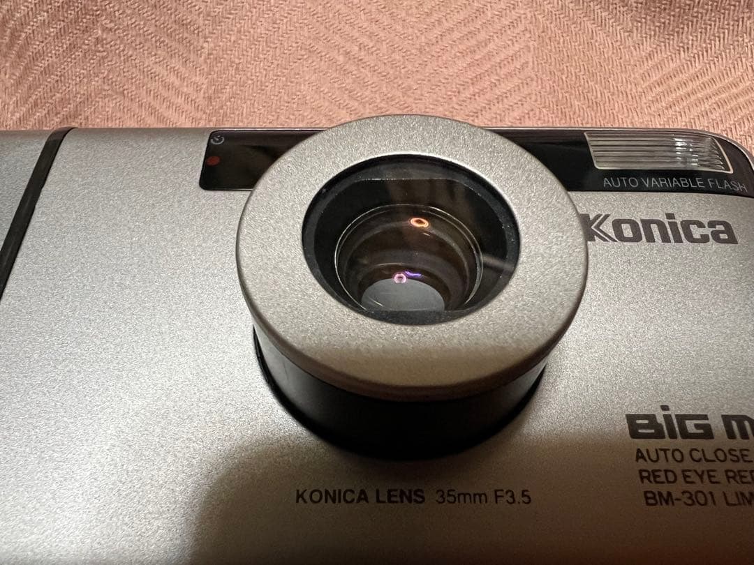 【完動品】Konica BIG mini BM-301 LIMITED