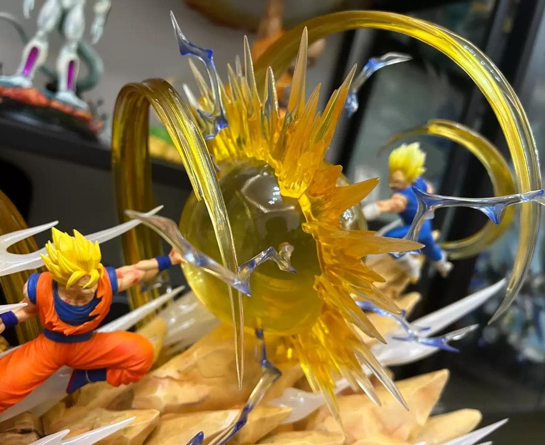 ドラゴンボール 孫悟空 ベジータ ガレージキット フィギュア ワーコレサイズ