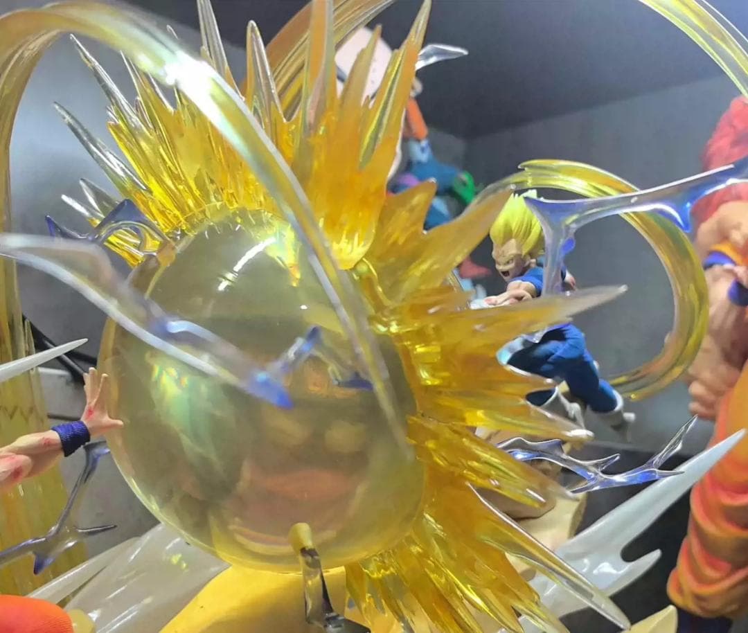 ドラゴンボール 孫悟空 ベジータ ガレージキット フィギュア ワーコレサイズ