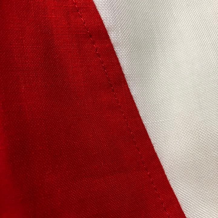 再値引き　国旗　日本　エクスラン+綿