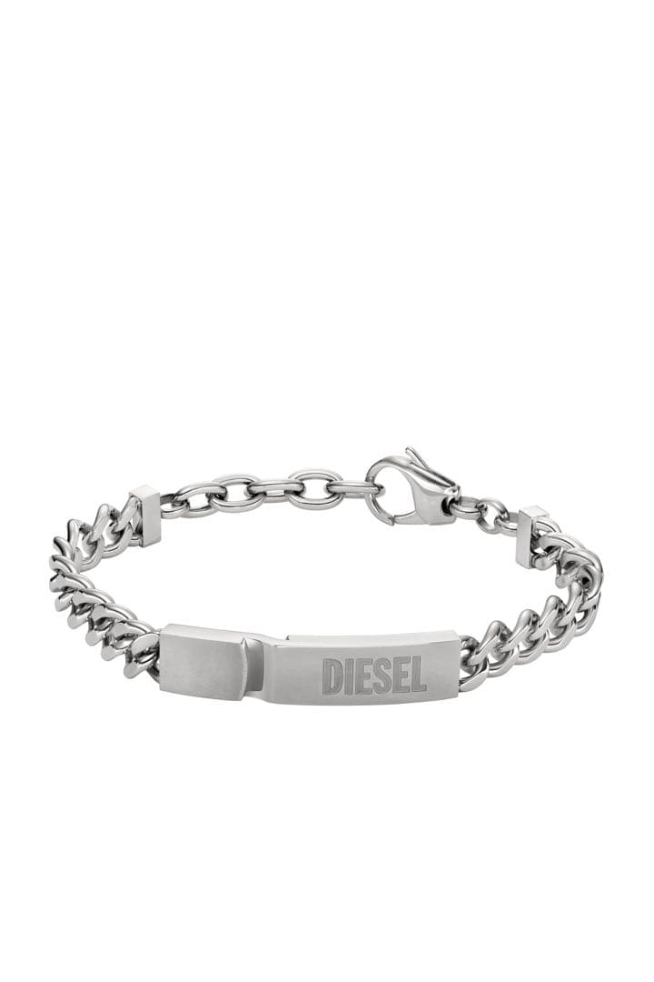 DIESEL ステンレススチール チェーンブレスレット「Dx0966」
