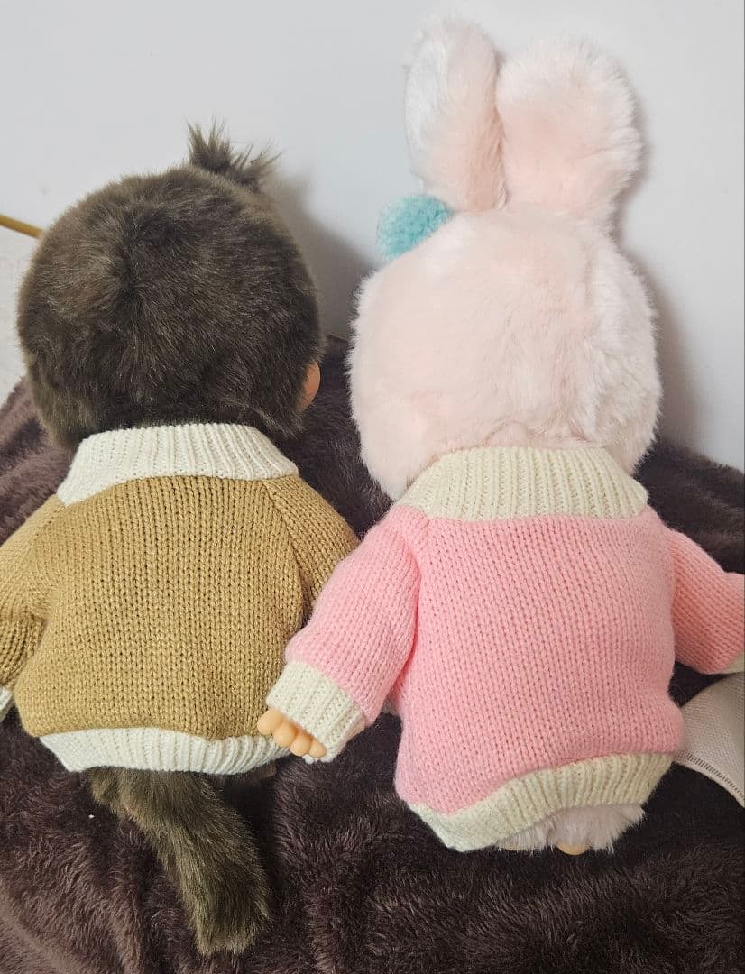 セーターモンチッチちゃんとセーターチムたん 2体セット Mサイズ